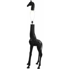Light and Living Giraffe Floor Lamp - Black