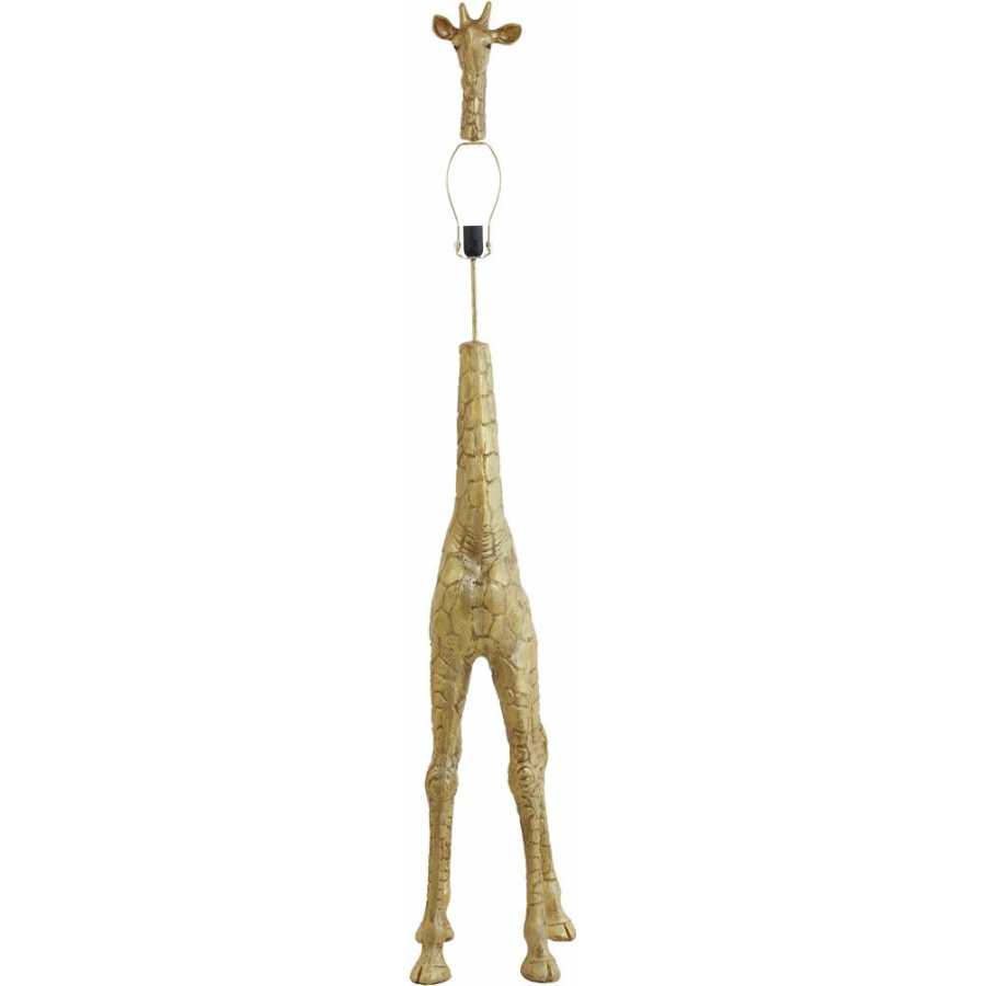 Light and Living Giraffe Floor Lamp - Bronze