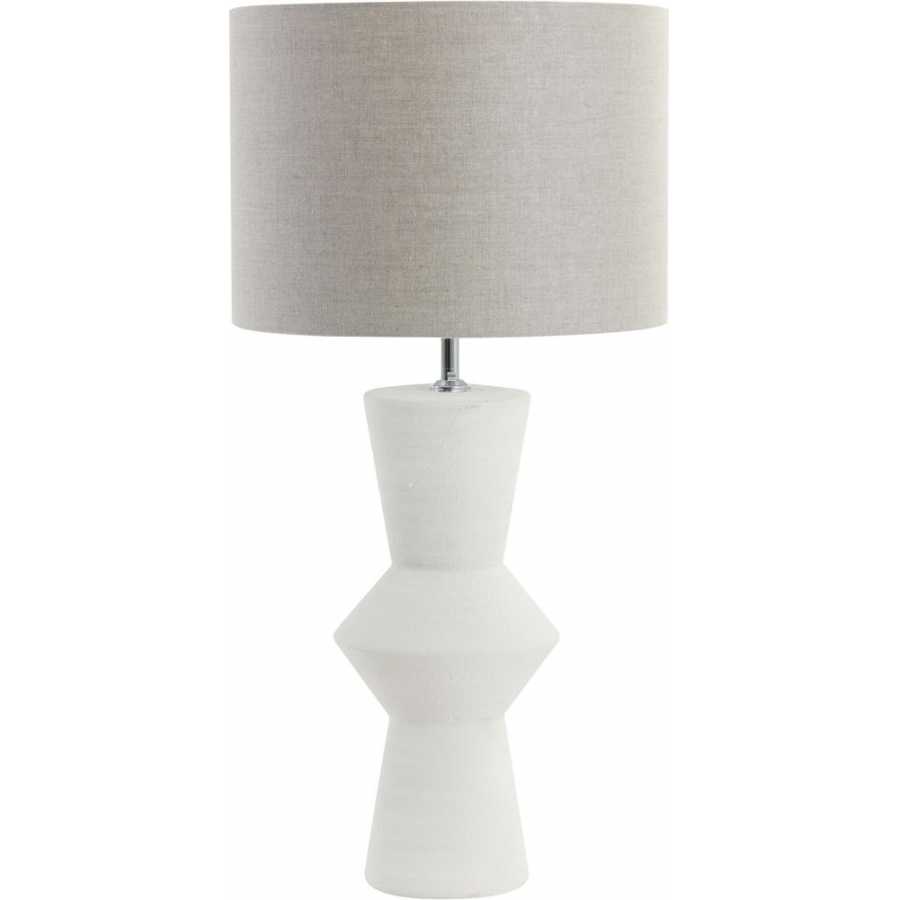 Light and Living Ayla Lamp Bases - White - Small