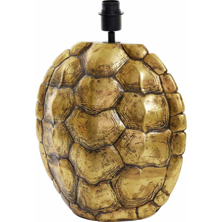 Light and Living Turtle Table Lamp Base - Bronze - Large