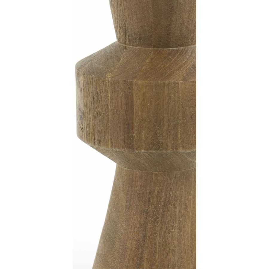 Light and Living Gregor Table Lamp Base - Brown - Small