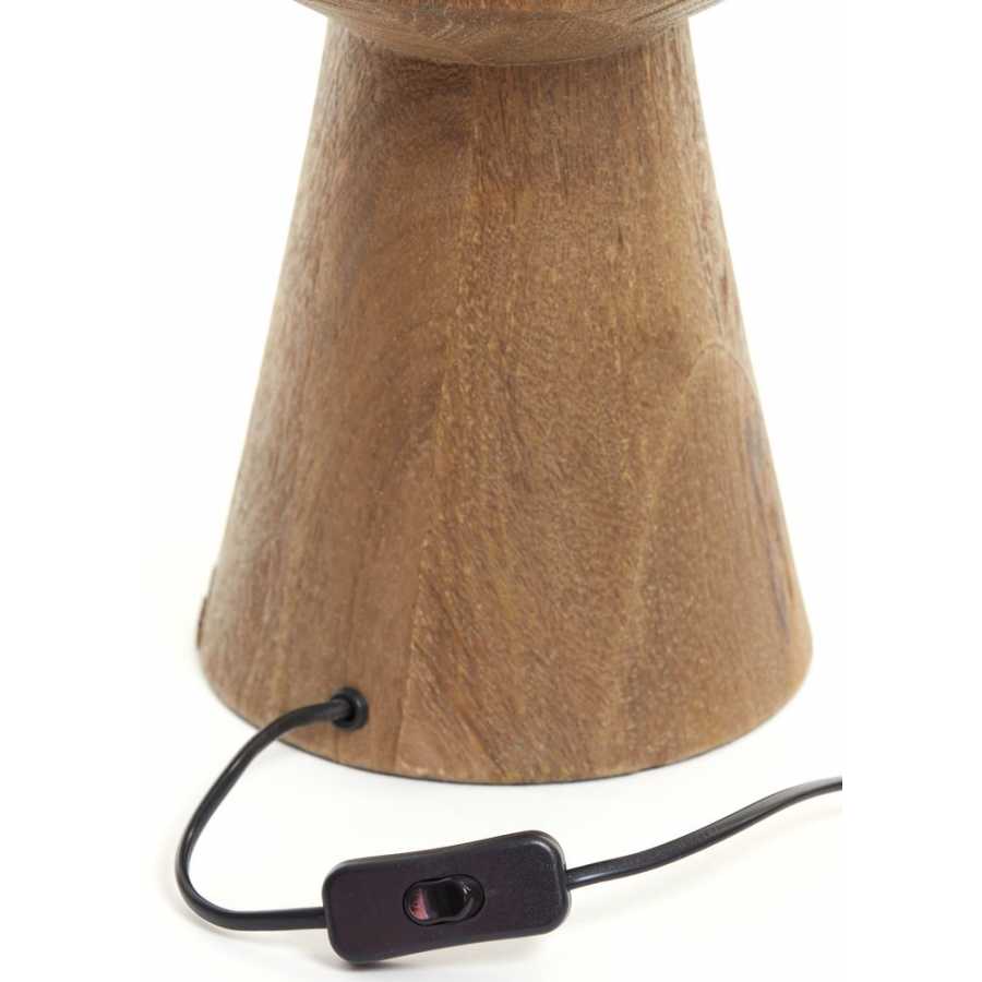 Light and Living Gregor Table Lamp Base - Brown - Large