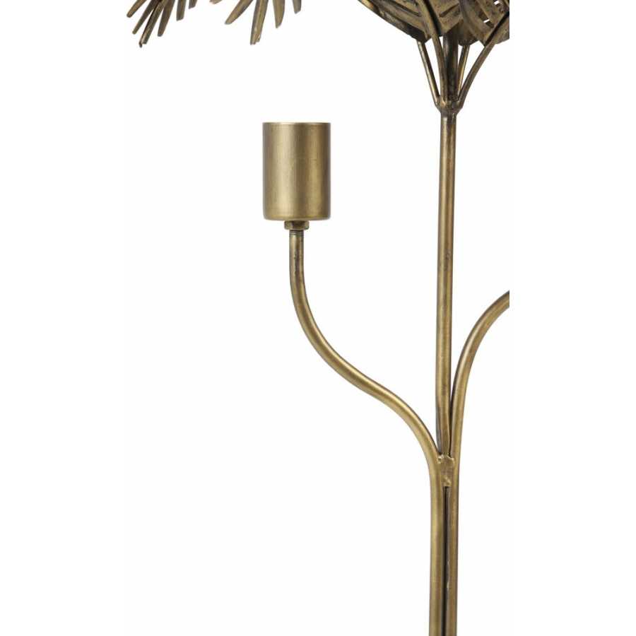 Light and Living Palm Table Lamp