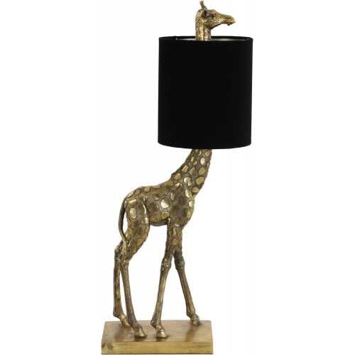 Light and Living Giraffe Table Lamp - Bronze