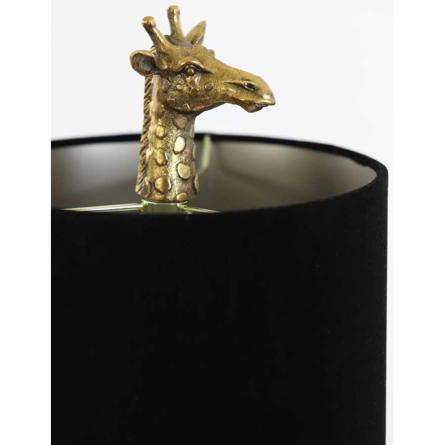 Light and Living Giraffe Table Lamp - Bronze - Large