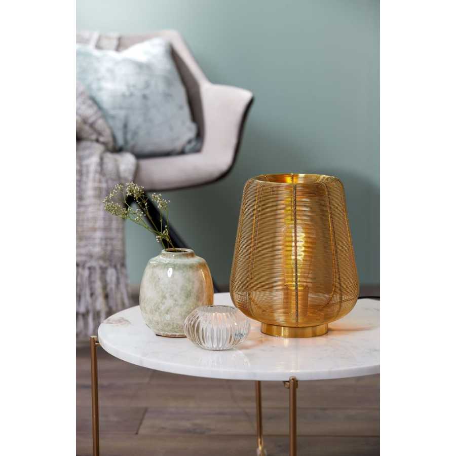 Light and Living Adeta Table Lamp - Gold - Small