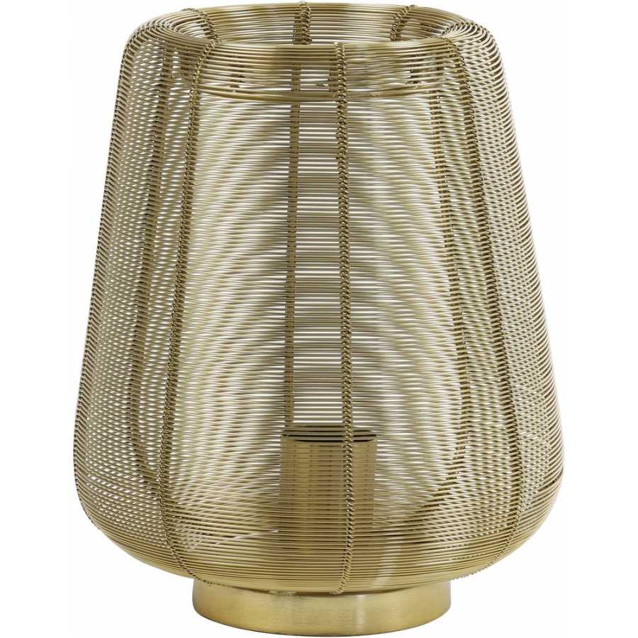 Light and Living Adeta Table Lamp - Gold - Small