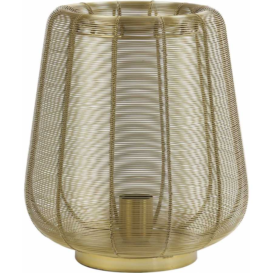 Light and Living Adeta Table Lamp - Gold - Large