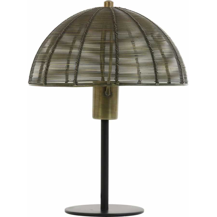 Light and Living Klobu Table Lamp - Bronze - Small