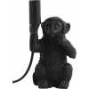 Light and Living Monkey Mini Table Lamp - Black