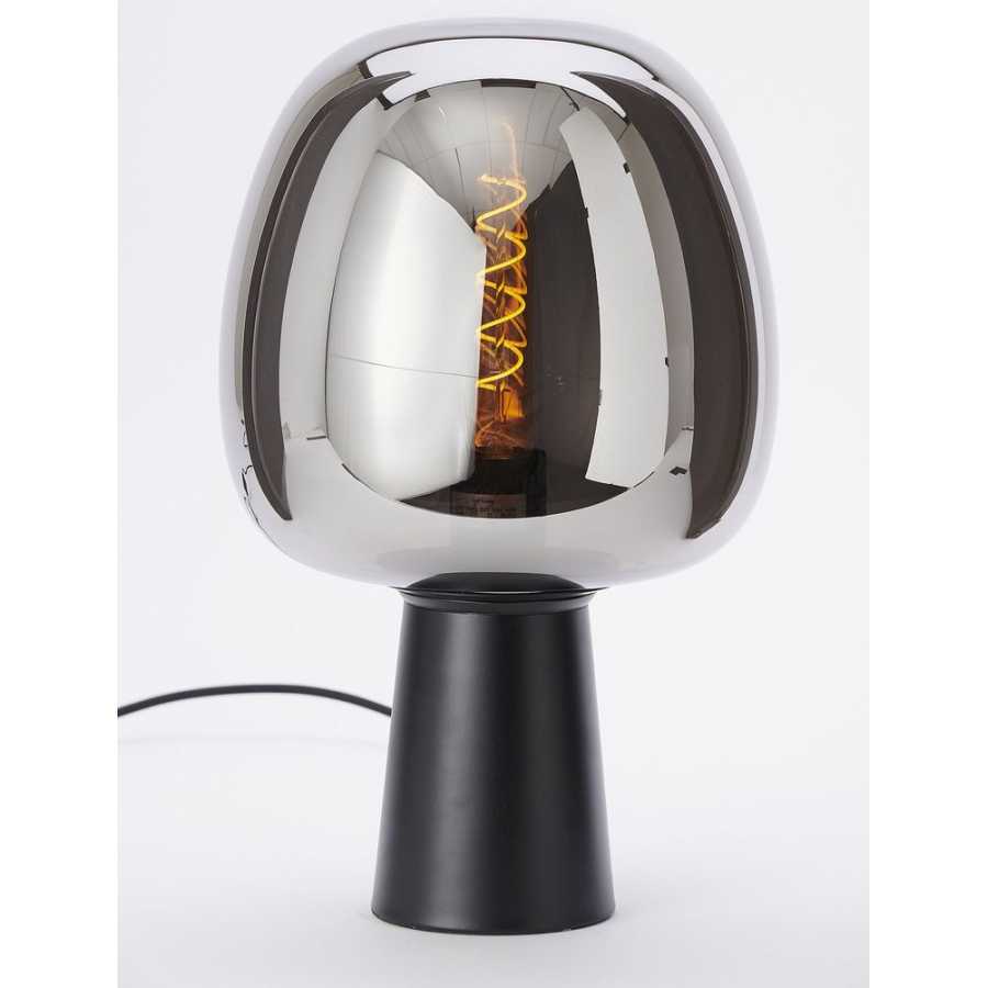 Light and Living Maysony Table Lamp - Smoked - Small