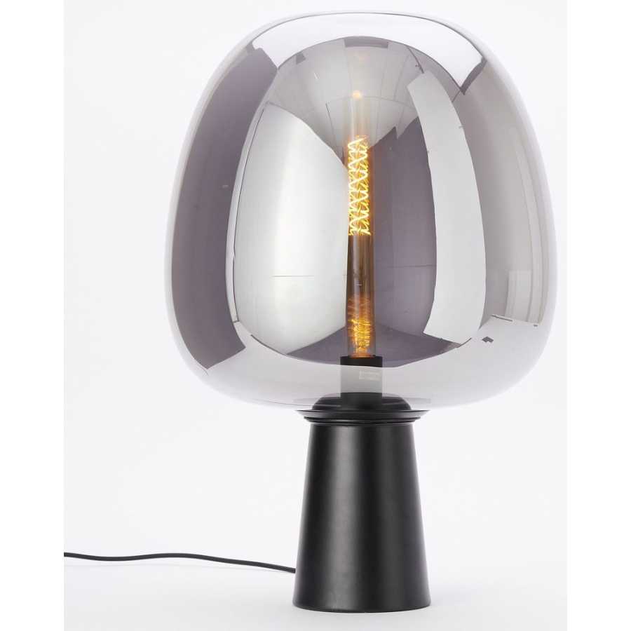 Light and Living Maysony Table Lamp - Smoked - Large