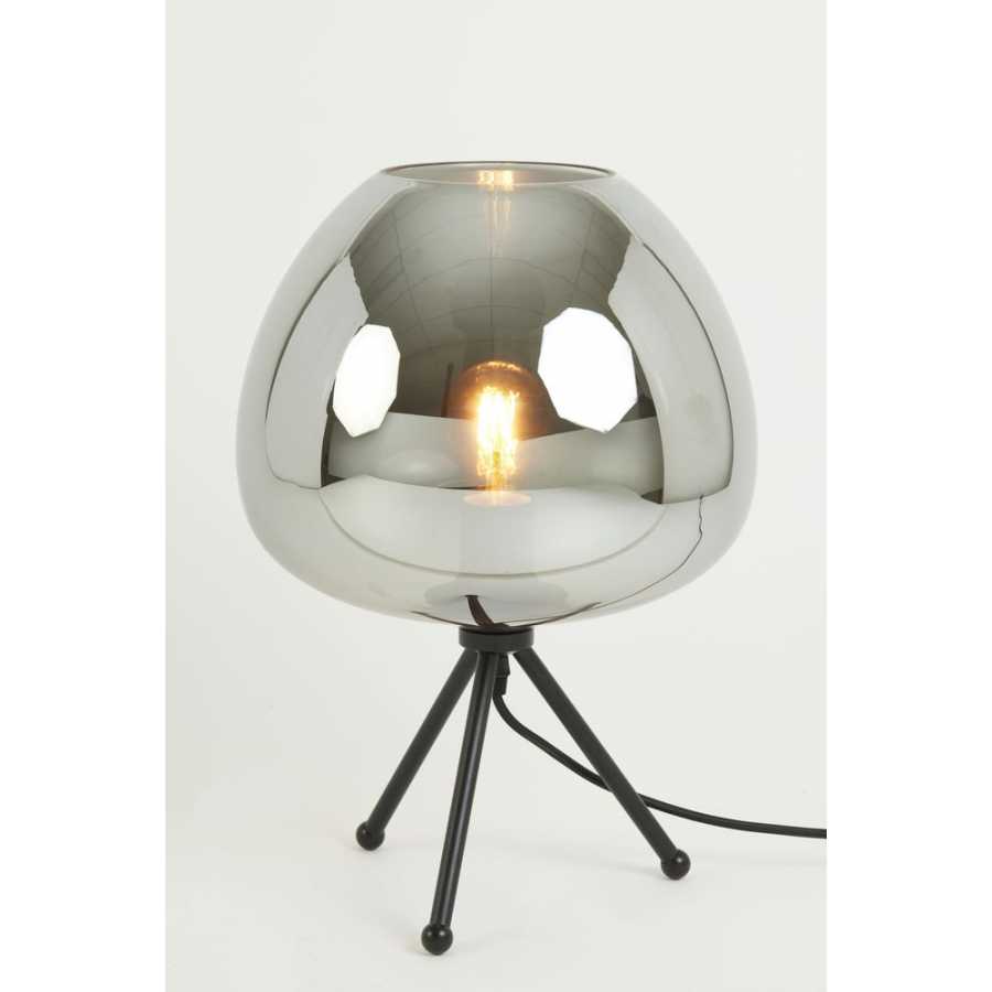 Light and Living Mayson Table Lamp - Smoked