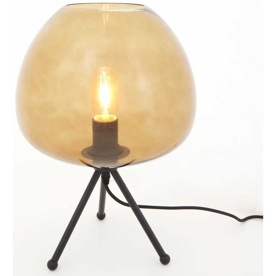 Light and Living Mayson Table Lamp - Brown