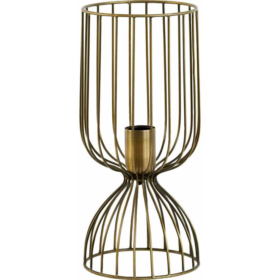 Light and Living Lazar Table Lamp - Bronze - Small