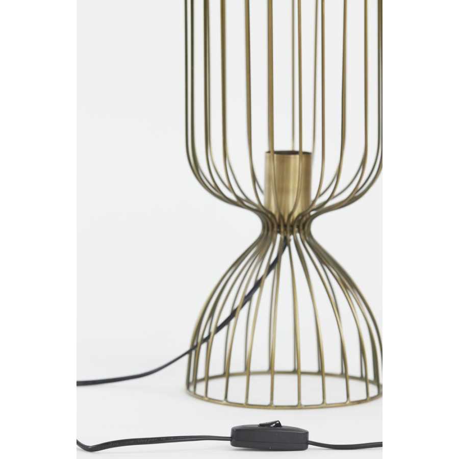 Light and Living Lazar Table Lamp - Bronze - Large