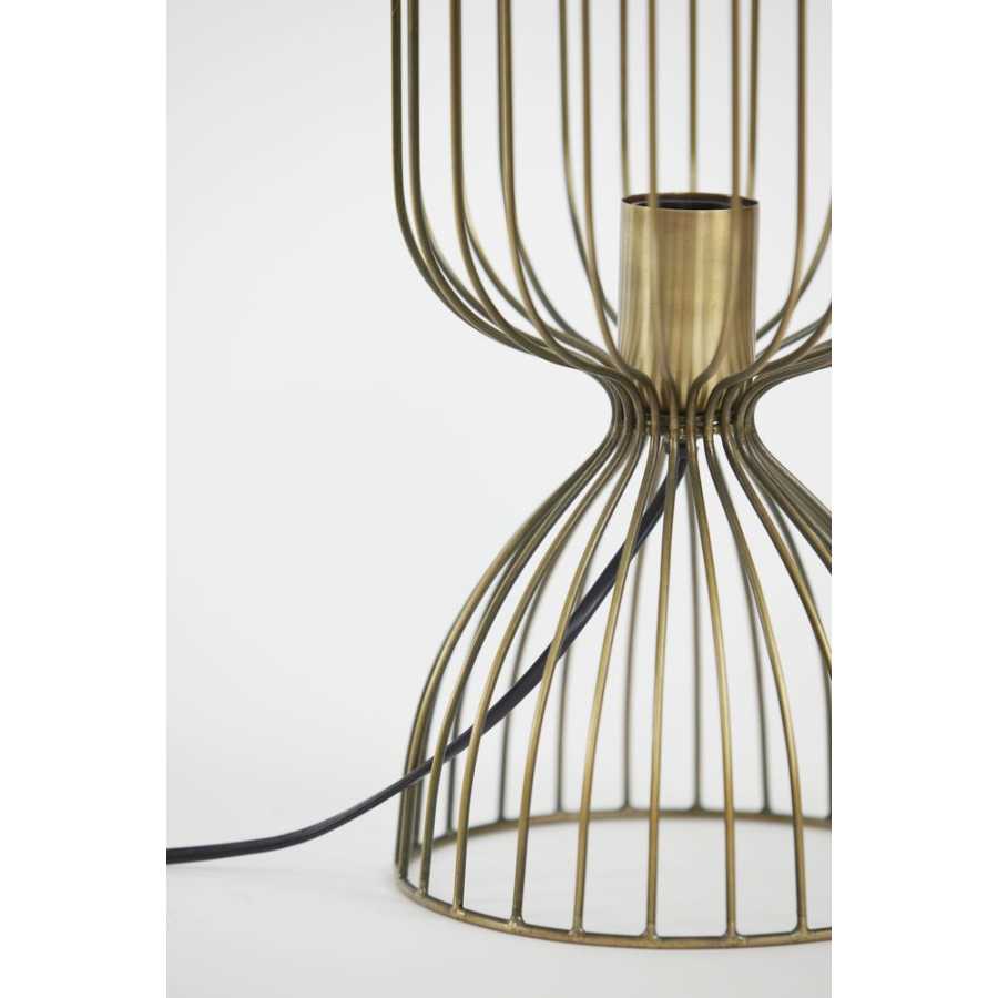 Light and Living Lazar Table Lamp - Bronze - Large