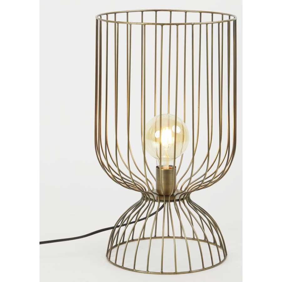 Light and Living Lazar Table Lamp - Bronze - Extra Large