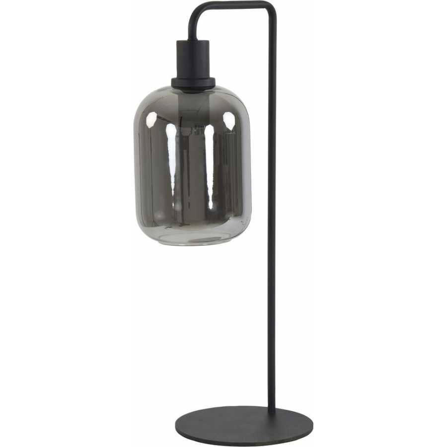 Light and Living Lekar Table Lamp - Grey