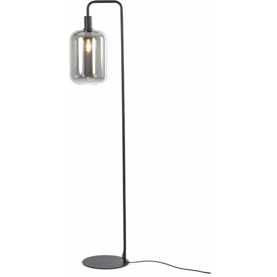 Light and Living Lekar Floor Lamp - Grey
