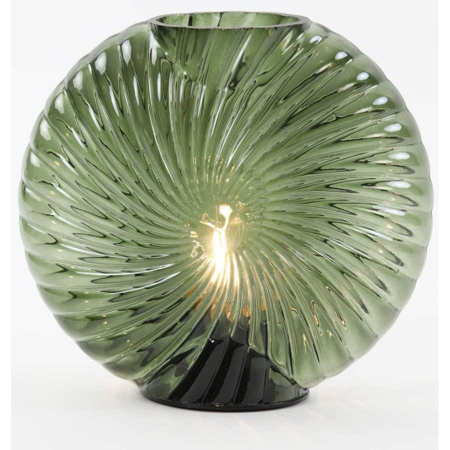 Light and Living Milado Table Lamp - Green