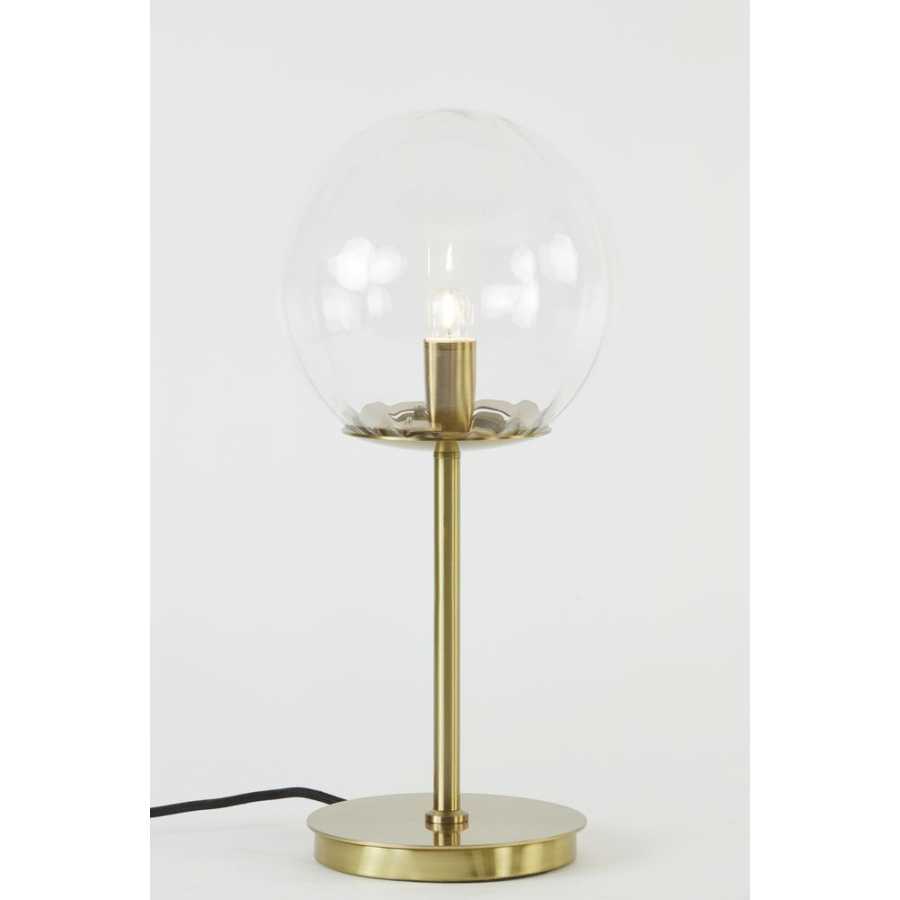 Light and Living Magdala Table Lamp - Clear - Small