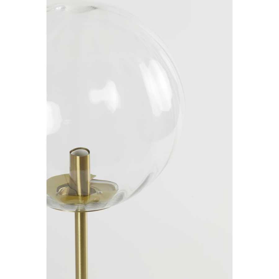 Light and Living Magdala Table Lamp - Clear - Large