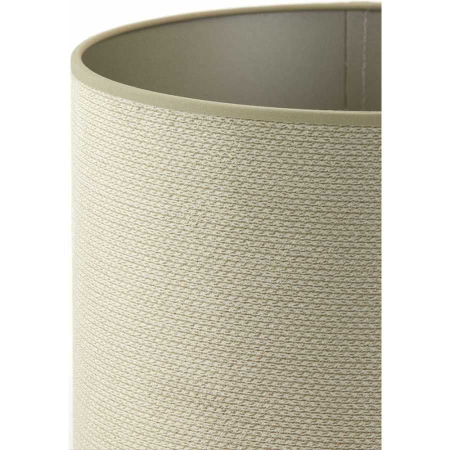Light and Living Vandy Round Lamp Shade - Beige