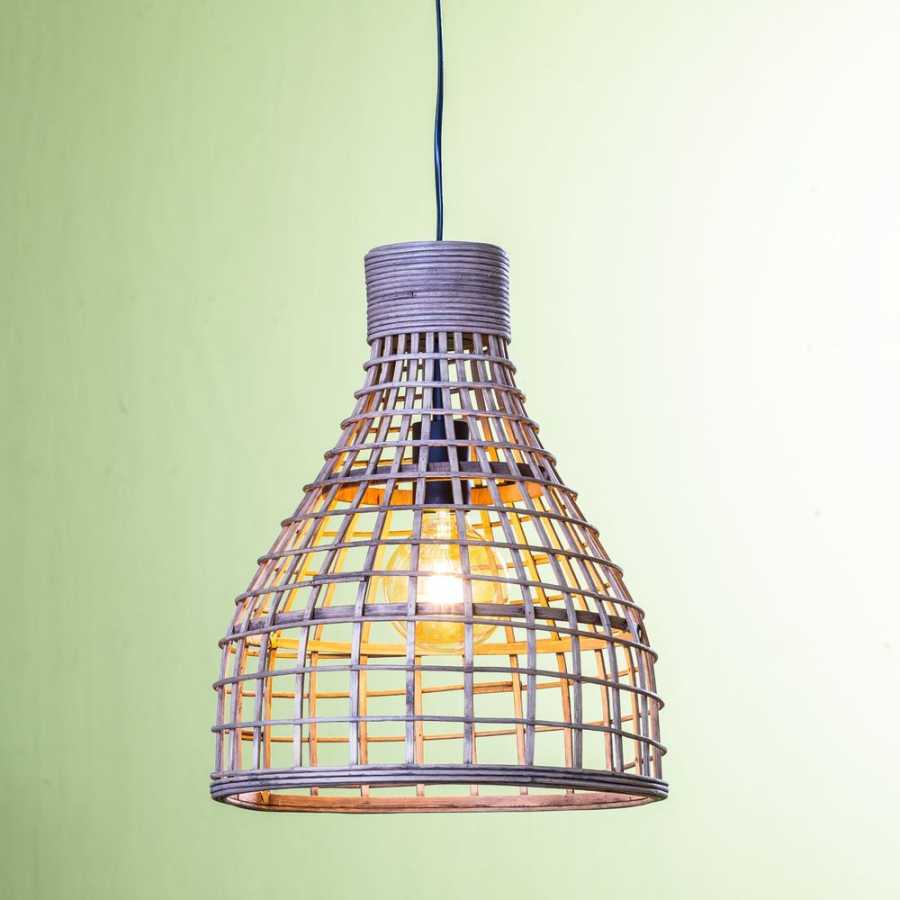 Light and Living Puerto Pendant Light - Natural - Small