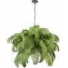 Light and Living Feather Pendant Light - Green