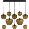 Light and Living Mayson 10 Pendant Light - Brown