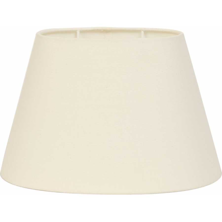 Light and Living Cotton Oval Lamp Shade