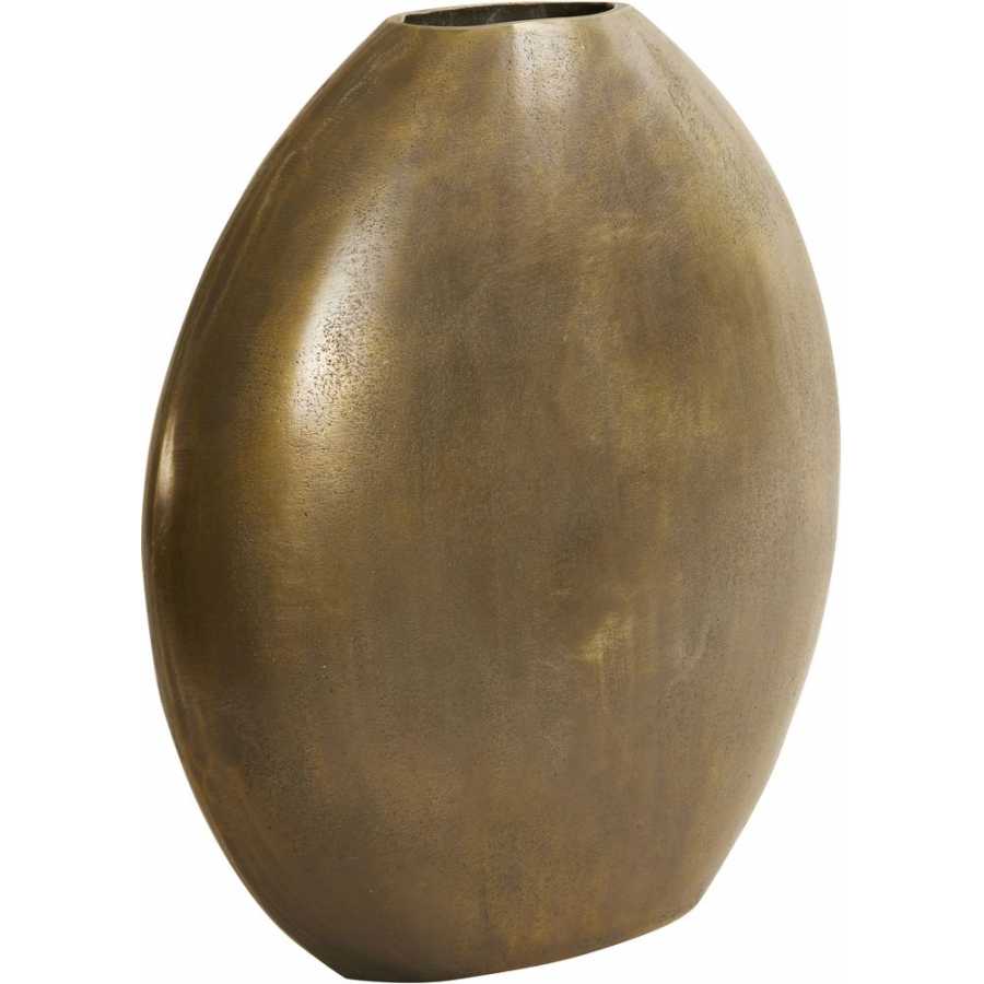 Light and Living Positano Round Vase - Bronze - Small