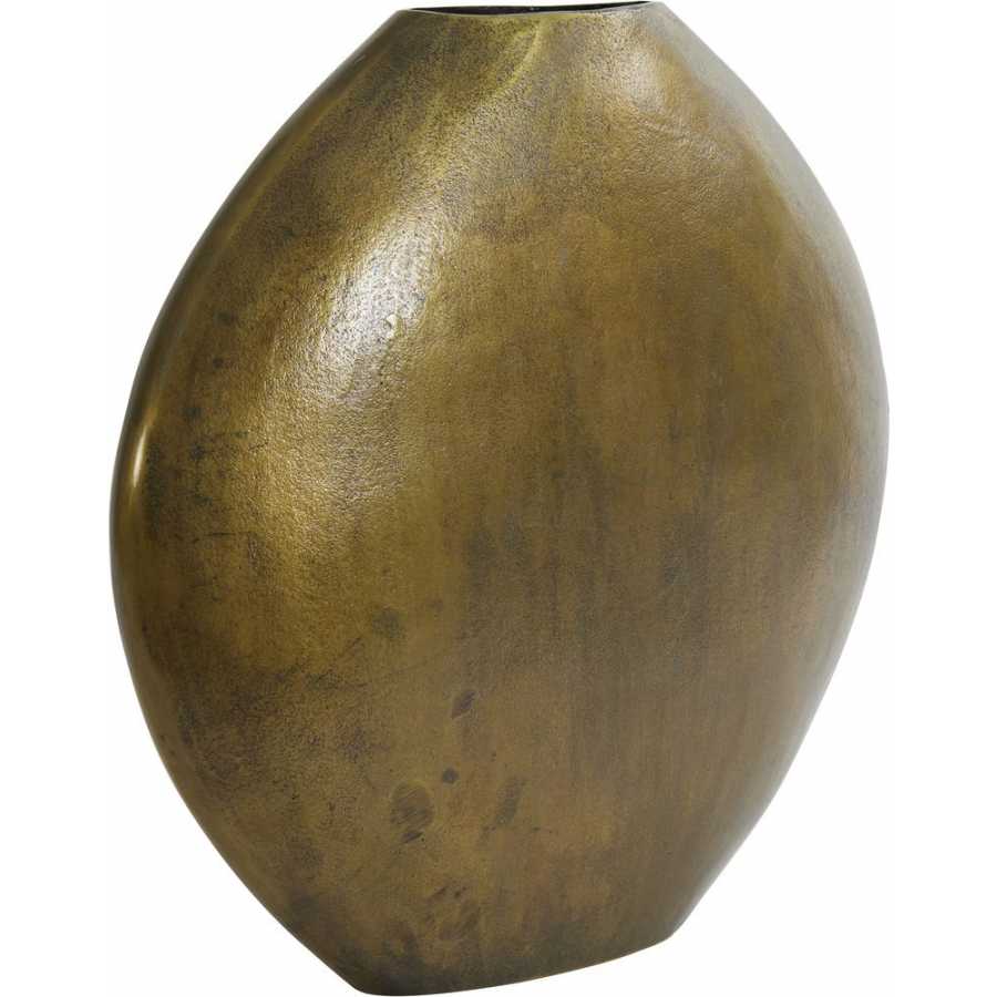 Light and Living Positano Round Vase - Bronze - Large