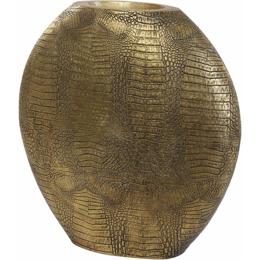 Light and Living Skeld Vase - Bronze