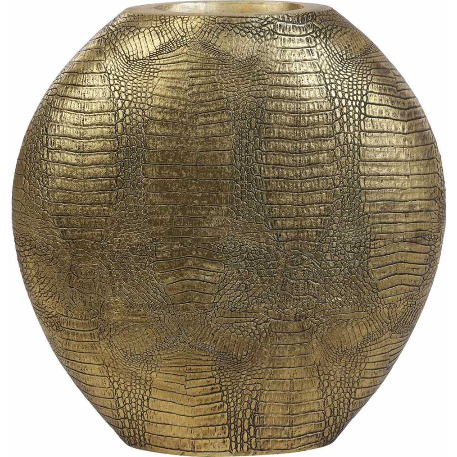 Light and Living Skeld Vase - Bronze