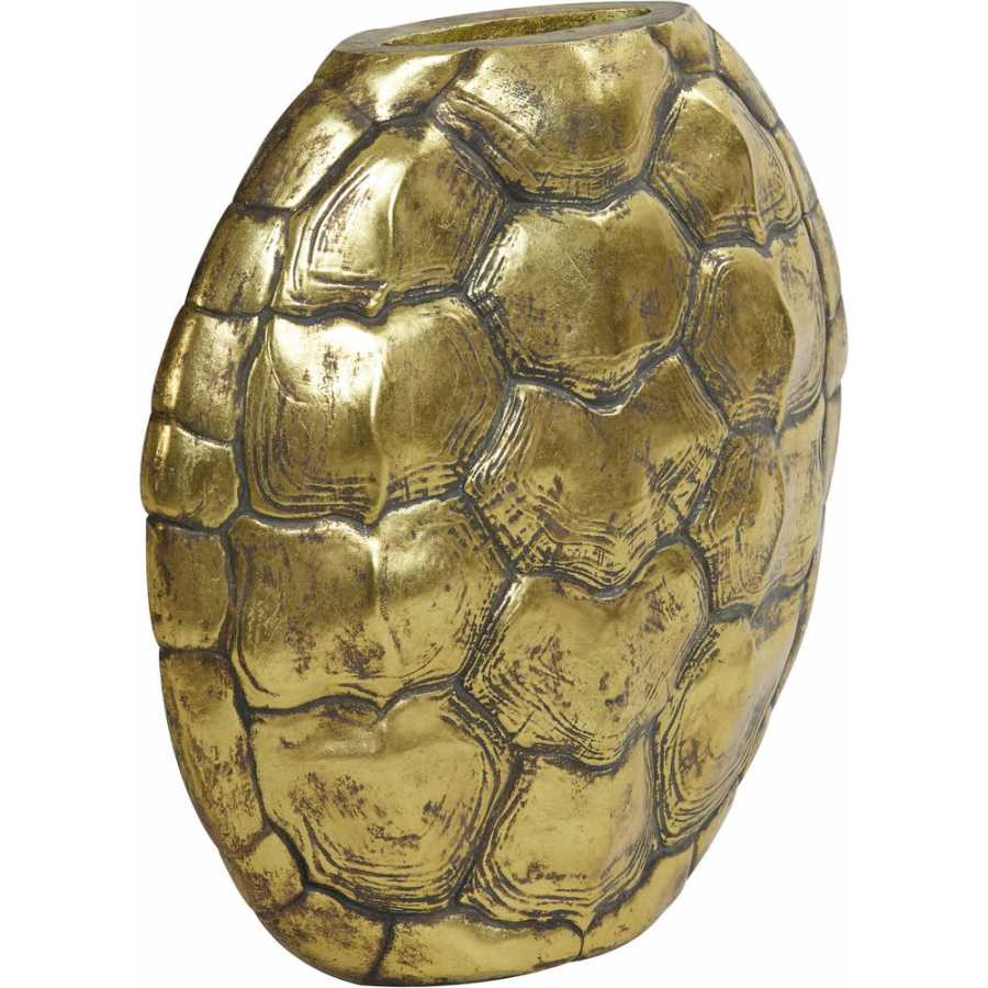 Light and Living Turtle Vase - Bronze - Medium