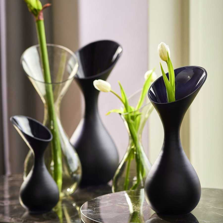Light and Living Herley Vase - Black