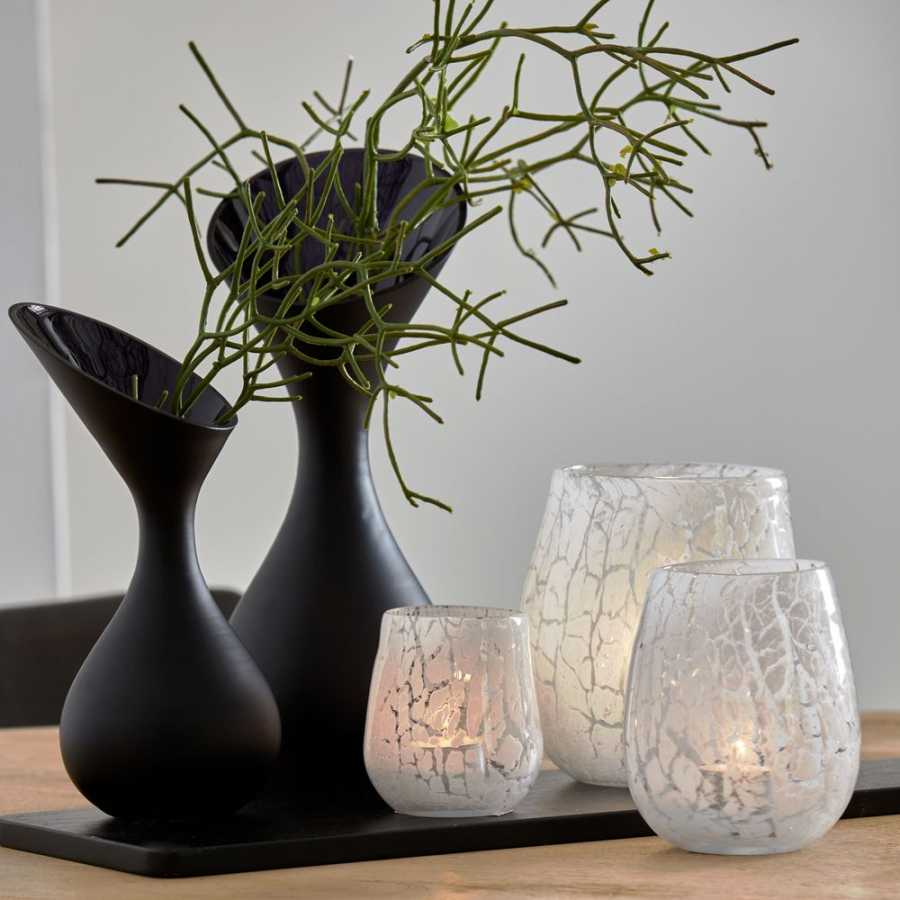 Light and Living Herley Vase - Black