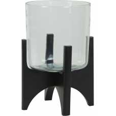 Light and Living Jace Plant Stand - Black