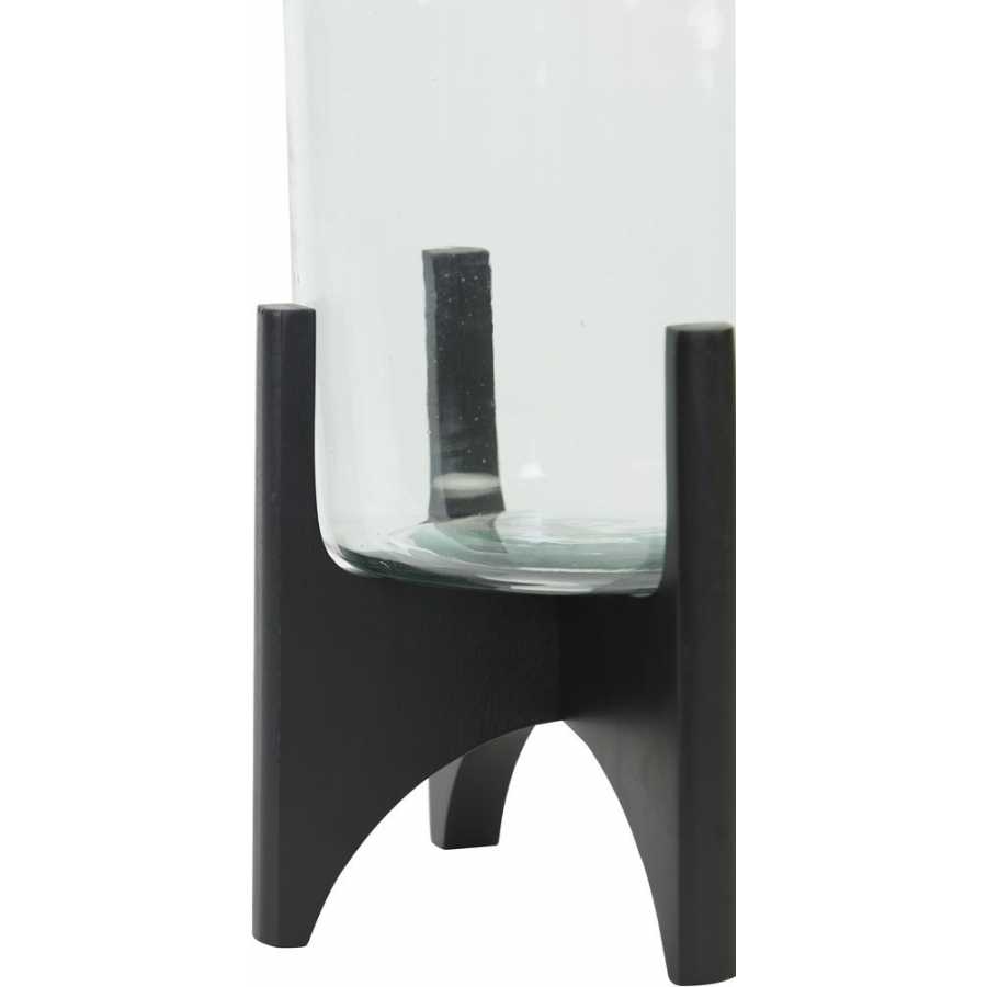 Light and Living Jace Plant Stand - Black - Small