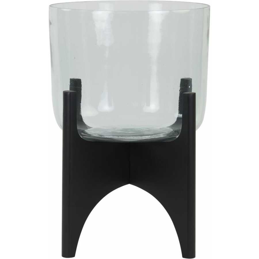 Light and Living Jace Plant Stand - Black - Large
