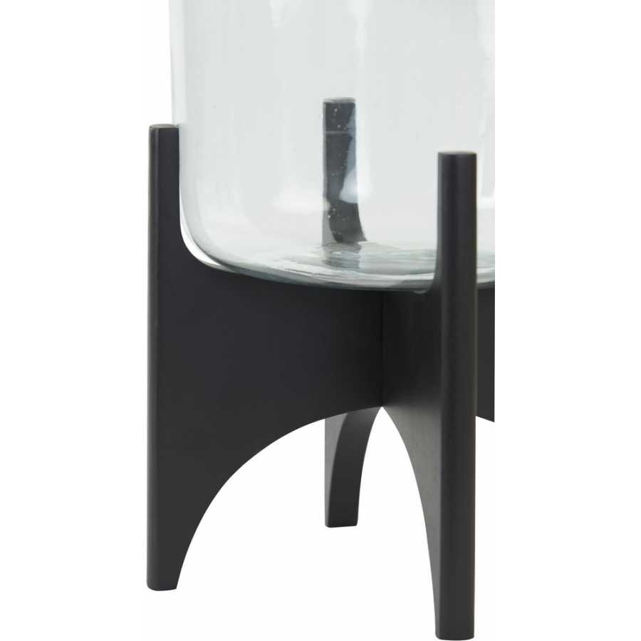 Light and Living Jace Plant Stand - Black - Large
