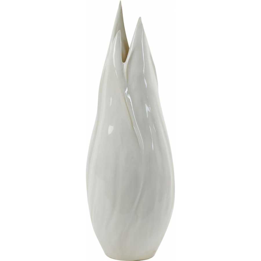 Light and Living Tulipan Vase - White - Large