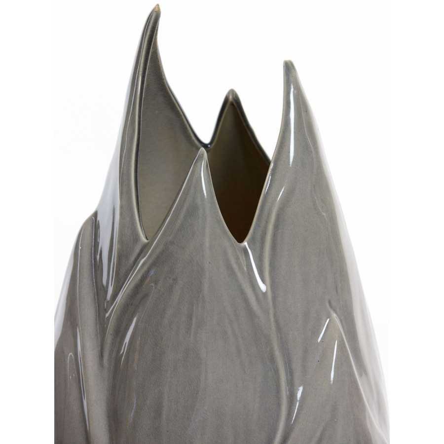 Light and Living Tulipan Wide Vase - Brown