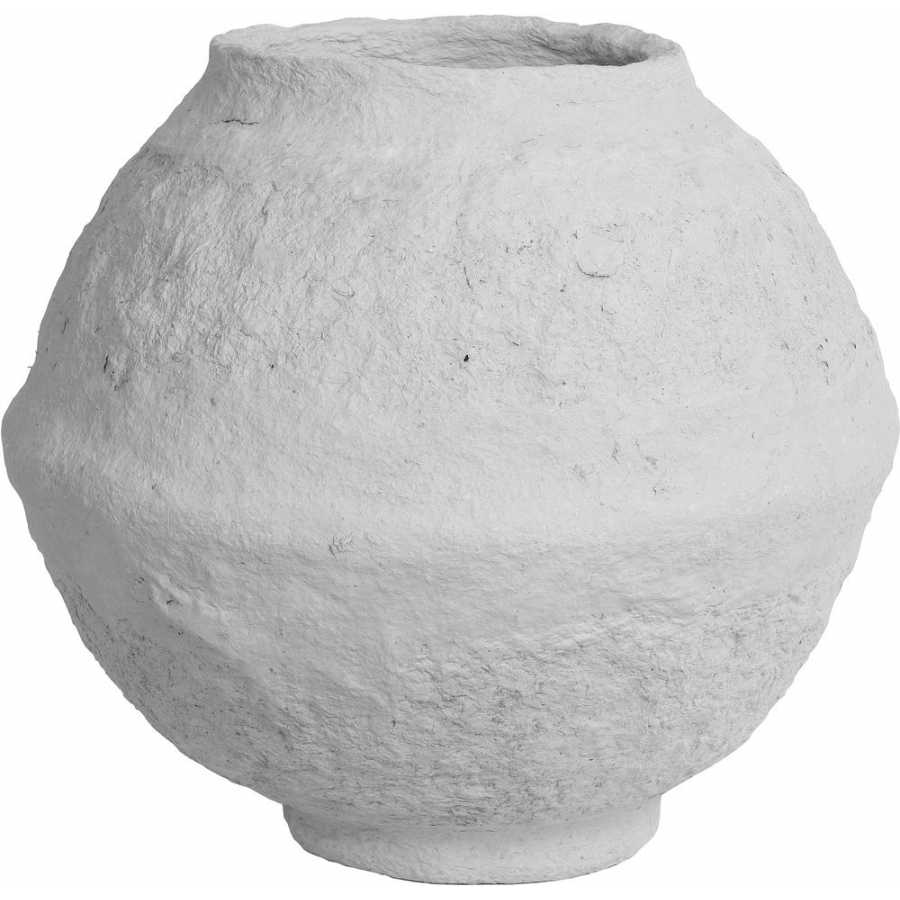 Light and Living Gardez Round Vase - Cream