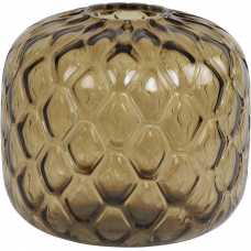 Light and Living Carino Vase - Brown