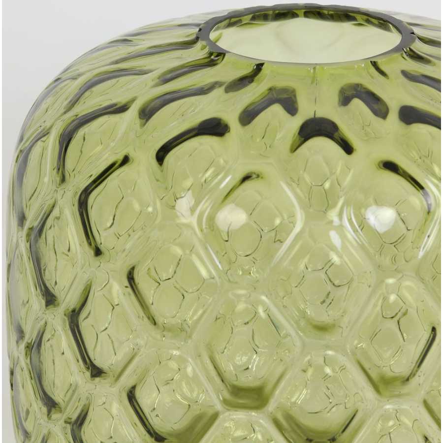 Light and Living Carino Vase - Green - Small