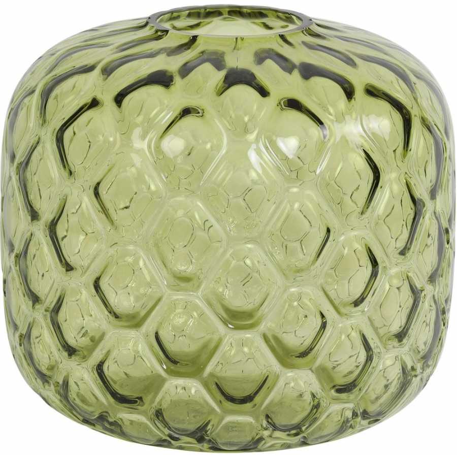 Light and Living Carino Vase - Green - Small