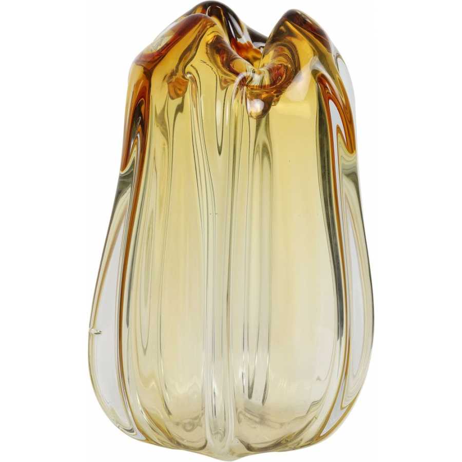 Light and Living Murela Tall Vase - Amber - Medium